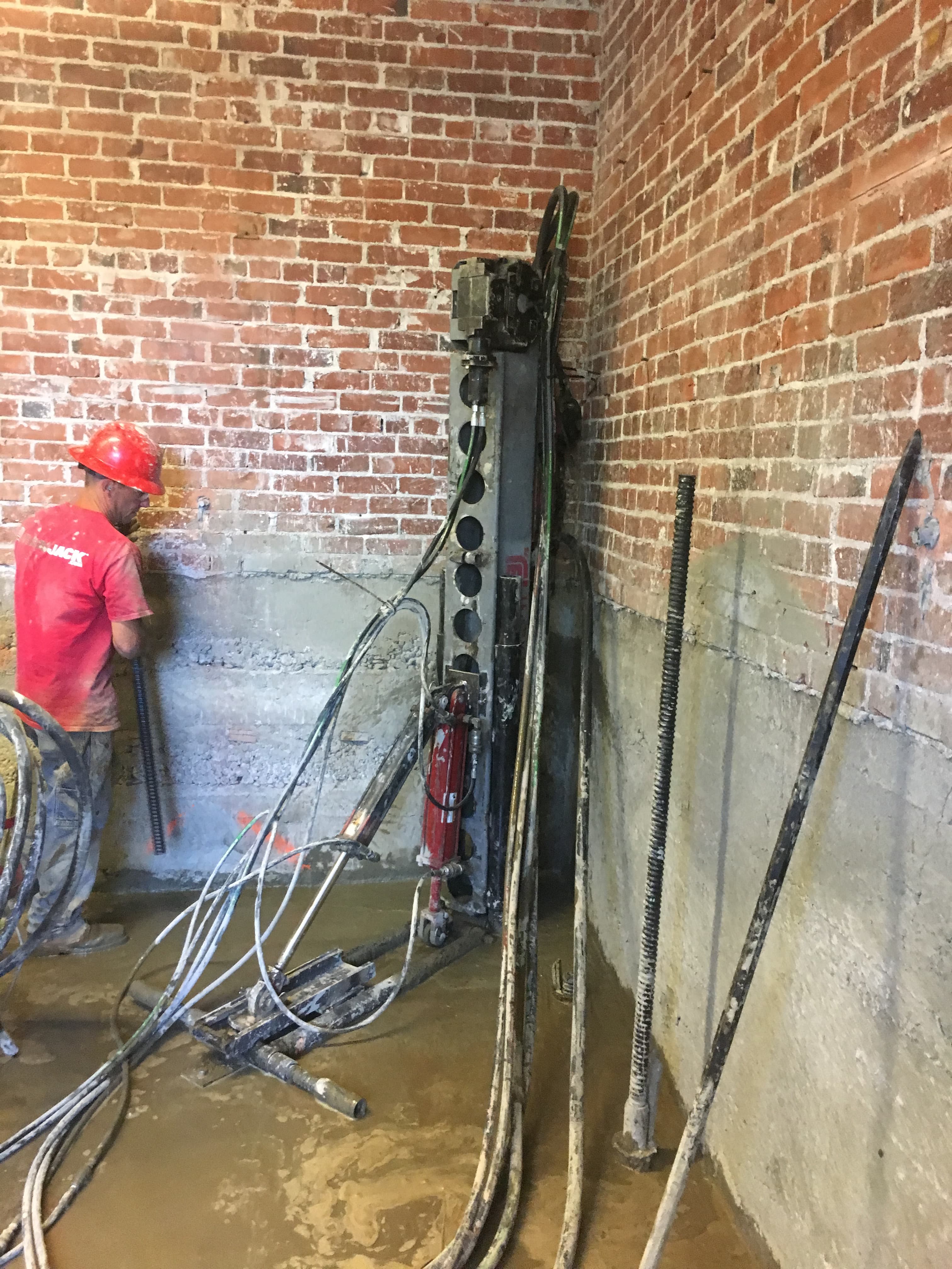 Adams School Campus Micropiles, McMinnville, OR — micropiles, 84 piles