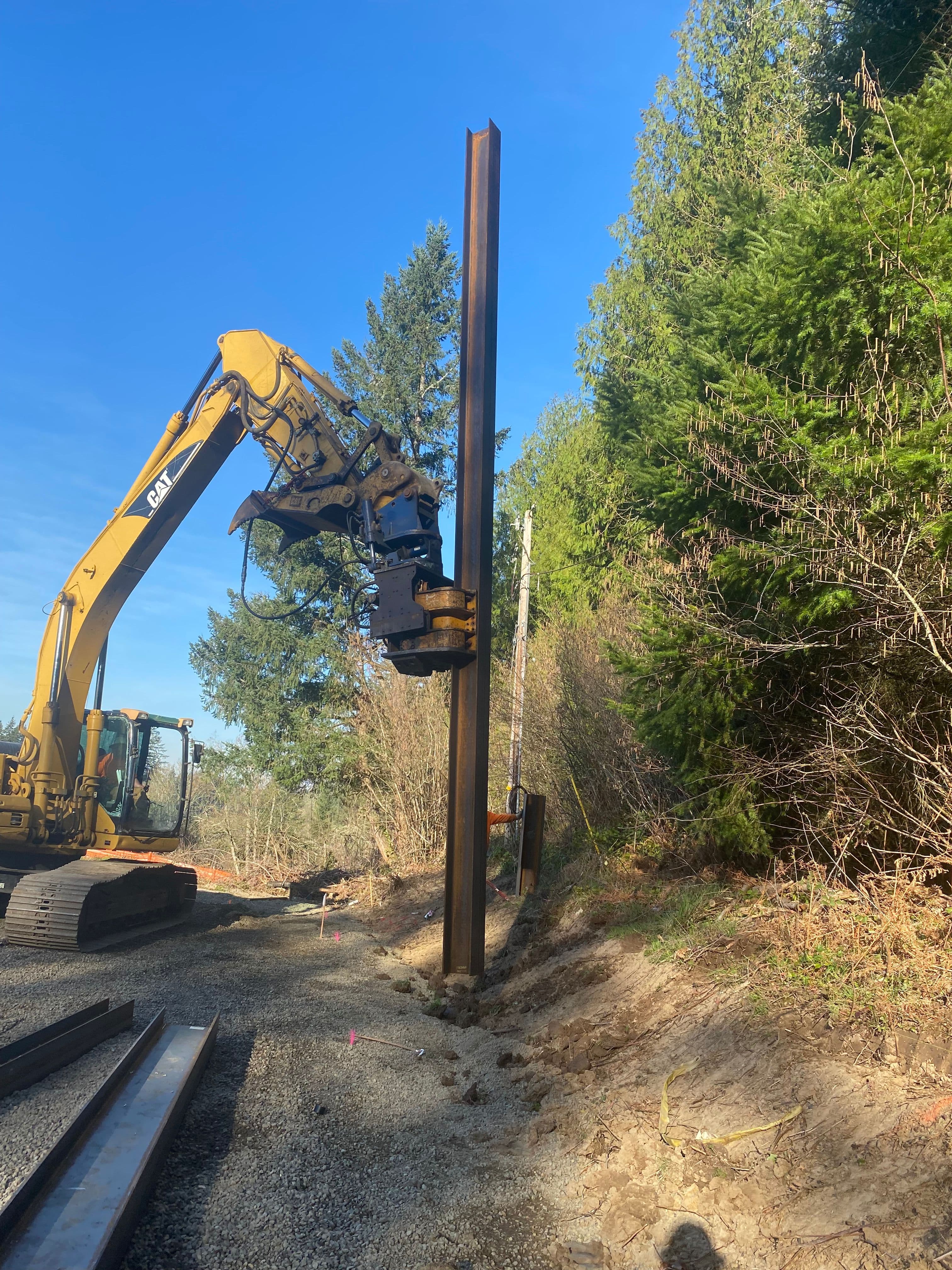 Cantilevered Wall for Fire-Lane Compliance, Portland, OR — retaining wall, commercial