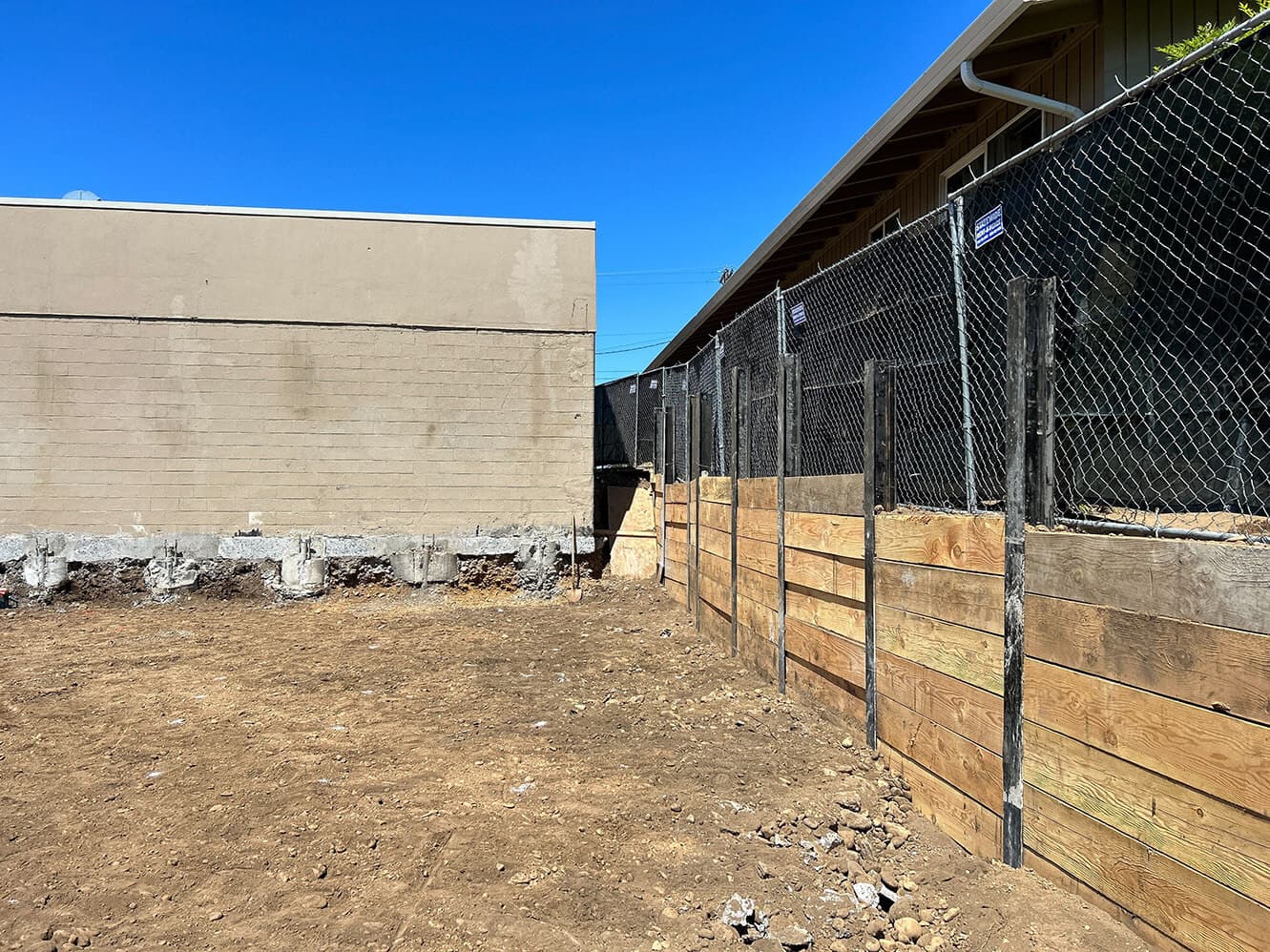 New Public Library, Gladstone, Gladstone, OR — micropiles, civil