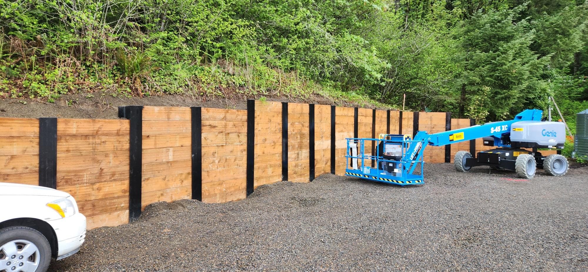 Portland Retaining Wall Spotlight, Portland, OR — retaining wall, residential