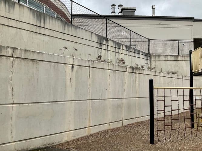 Spring Mountain Elementary Wall, Happy Valley, OR — carbon fiber, commercial